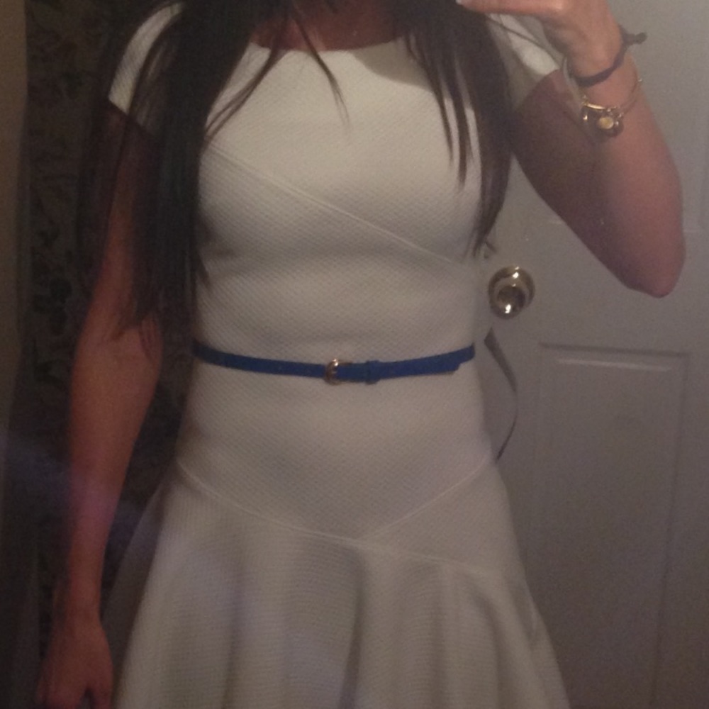 Bebe White Dress